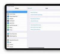 Image result for How to Factory Reset Old iPad