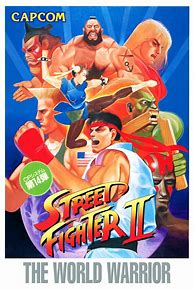 Image result for Street Fighter 2 Poster