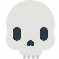 Image result for Black Skull Emojis