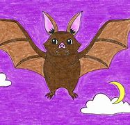 Image result for A Drawing Picture for a Cute Bat