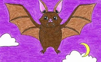 Image result for Bat Drawing Easy