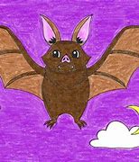 Image result for Cartoon Bat to Draw