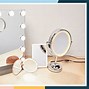 Image result for Small Light-Up Makeup Mirror