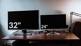 Image result for Attaching 24 Inch Monitor to 32 Inch Monitor