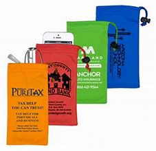 Image result for Drawstring Cell Phone Pouch