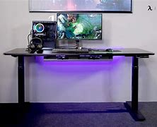 Image result for Standing Desk PC Setup