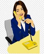 Image result for Person Talking On Phone Clip Art