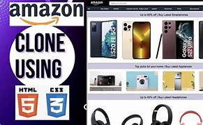 Image result for Clone Amazon HTML