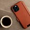 Image result for iPhone 12 Leather Case Cognac