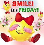 Image result for Happy Friday Smiley-Face Emoji