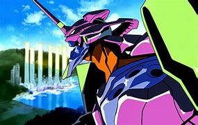 Image result for Purple Robot Anime