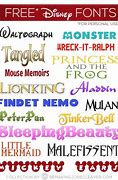 Image result for Typo Disney