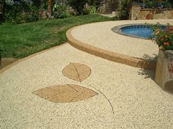 Image result for Cement Tiles with Pebbles