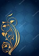 Image result for Gold Blue Geometric Pattern