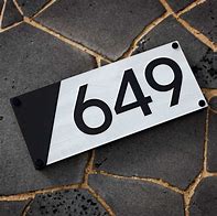 Image result for Building Number Signs