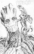 Image result for Baby Groot Art