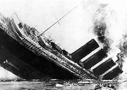 Image result for Titanic Sinking People