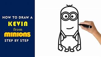 Image result for How to Draw Minion Kevin