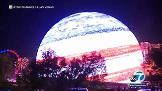 Image result for MSG Sphere Las Vegas Images 4th of July