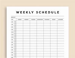 Image result for Daily Planner Printable by Half Hour