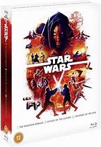 Image result for Star Wars Prequels Trilogy DVD Empire