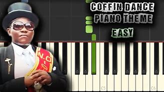 Image result for Coffin Dance Super Easy Piano