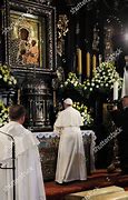 Image result for Pope Carrying Black Madonna