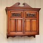 Image result for Antique Wall Cabinet