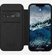 Image result for Folio iPhone 13 Leather Case with CC Holder Wrislet Style