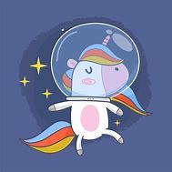 Image result for Cute Space Unicorn