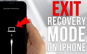 Image result for How to Exit Recovery Mode iPhone 7