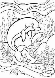 Image result for Printable Dolphin Coloring Pages Adult