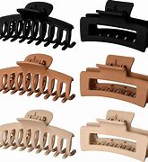 Image result for Medium Hair Clips Claw Square