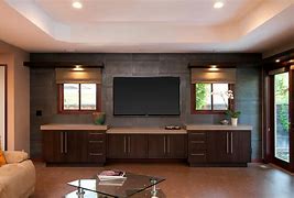 Image result for PC Room with Flat Screen TV On Wall