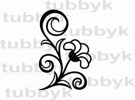 Image result for Floral Swirl Design SVG