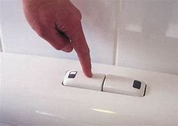 Image result for Single Push Button Toilet Flush