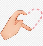 Image result for Finger Heart Pose