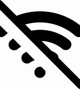 Image result for Wifi Off Symbol