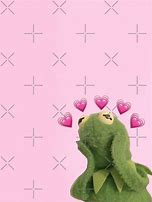 Image result for Kermit with Hearts Blank