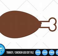 Image result for Turkey Drumstick SVG