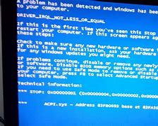 Image result for Blue Screen Failures