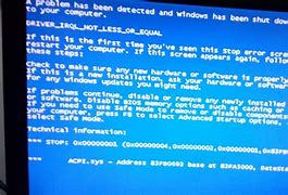 Image result for Blue Screen Scam Windows
