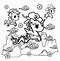 Image result for Tokidoki Unicorn Mermaid Coloring Page