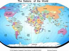 Image result for Political Map of the World
