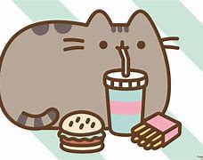 Image result for Kawaii Pusheen Cat Burger