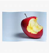 Image result for Half-Eaten Blood Red Apple
