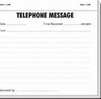 Image result for What Is a Telephone Message Pad