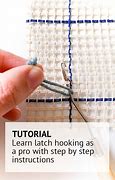 Image result for Latch Hook Instructions with Pictures