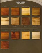 Image result for Stain Colors On Maple Wood