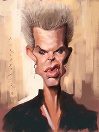 Image result for Billy Idol Caricature